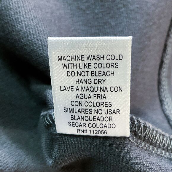 Zenana Outfitters Womens Skirt sz Large Gray Pull On Stretch Knee Length Unlined - Picture 5 of 6